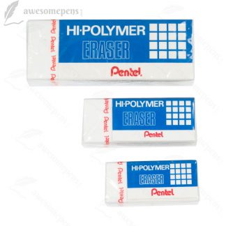 Pentel Hi-Polymer Eraser - Small Medium or Large - Awesome Pens