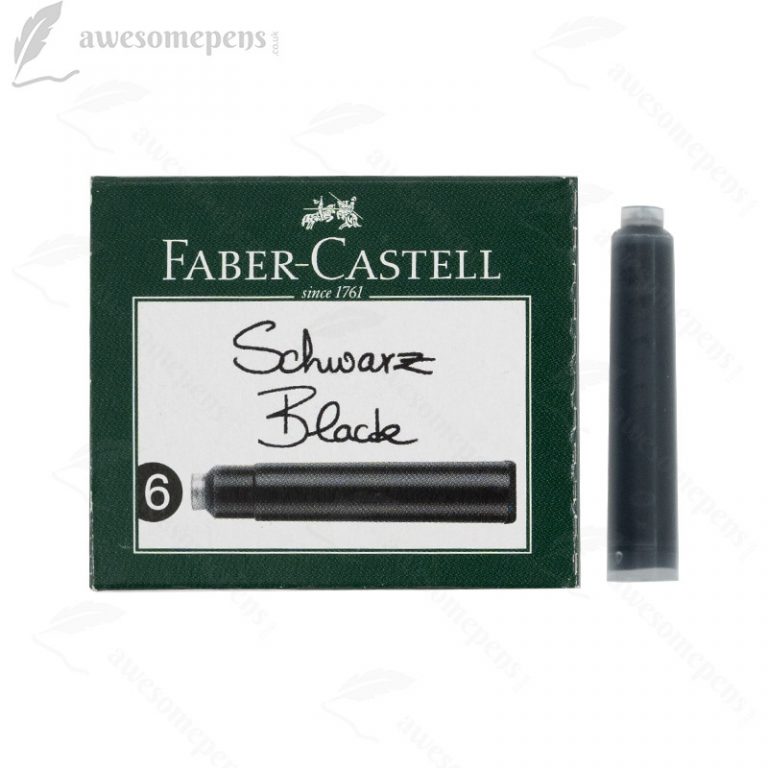 FaberCastell Ink Cartridge International Standard Short Black