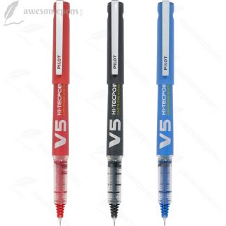 V5 Hi-Tecpoint Cartridge System Refillable Liquid Ink Rollerball Pen Fine Piont - 0.5mm
