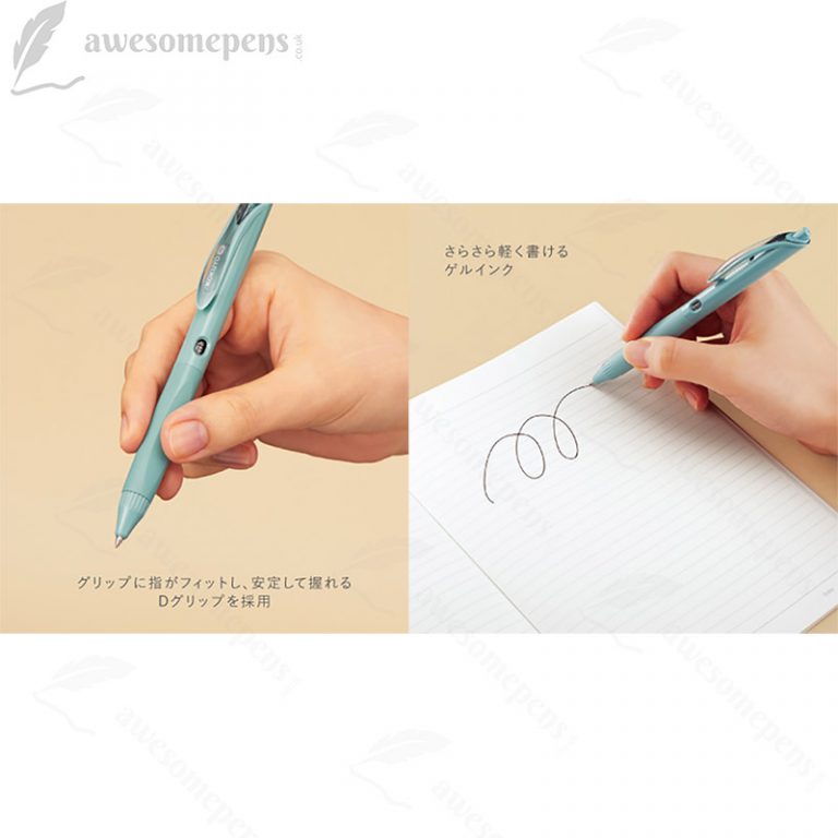 Kokuyo Me Ballpoint Pen 0.5mm Smoky Sky awesomepens.co.uk