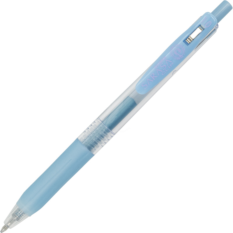 Zebra Sarasa Clip Gel Retractable Pen - Metallic Colour - 1.0mm - Image 6