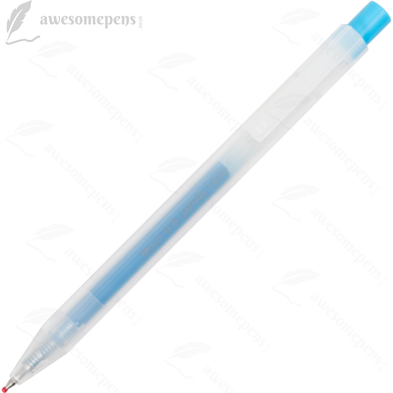 MUJI Smooth Gel Ink Ballpoint Pen Knock Type - 0.5mm - Choice of 