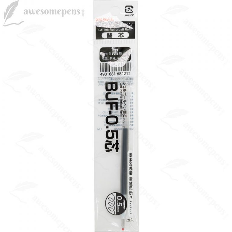 Kyocera Ceramic Pen Refill - 0.5mm Black Water-Based Ink Replacement