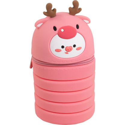 * Q Uncle HAPPY ANIMALS Stand Extendable Pencil Case - Image 4