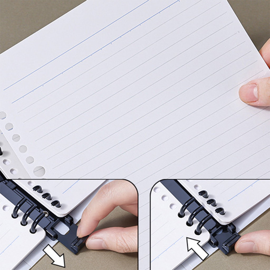 Kokuyo A Little Special Or Sou Sou Smart Ring Binder Notebook - A5 or B5 - 8 Rings - Image 17