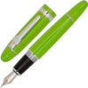 Green With Silver Clip