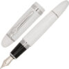 White with Silver Clip