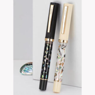 JINHAO 58 Series Oak Wood or Shell Carving Classic Design Smooth Writing Fountain Pen